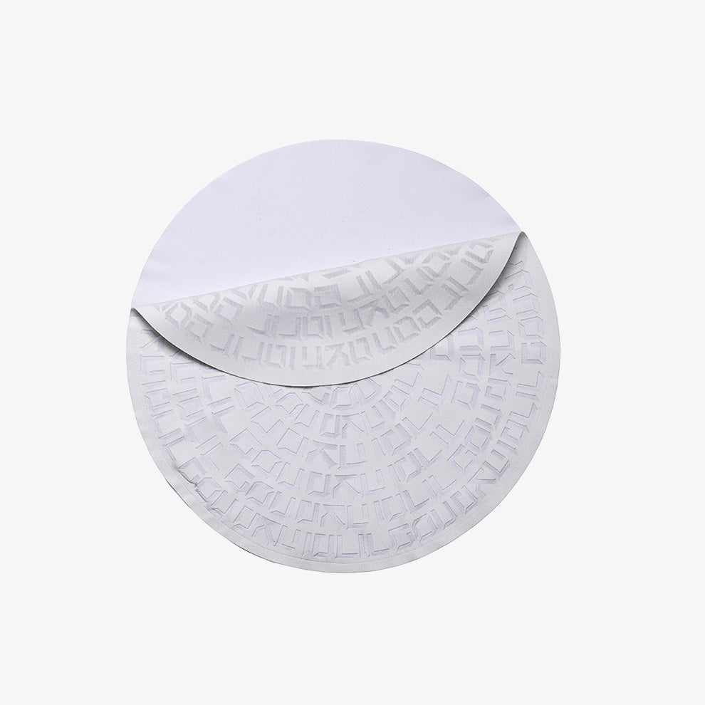 Type Matzah Cover White