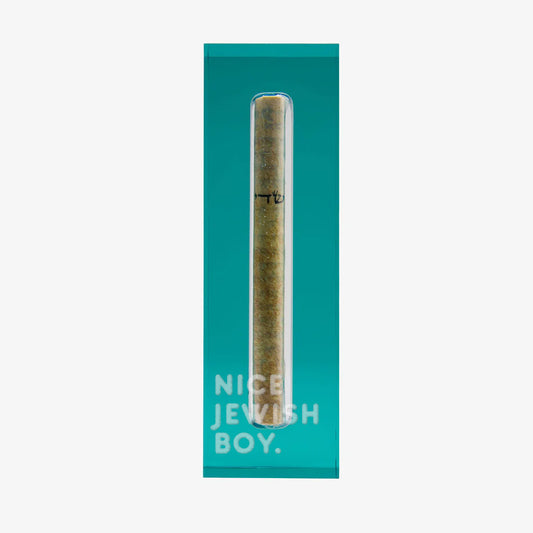 Mezuzah Medium Turquoise - Nice Jewish Boy